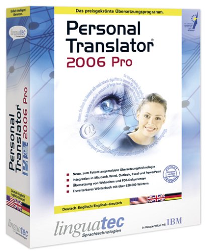 Projektoren: Personal Translator PT 2006 Pro Deutsch/Englisch