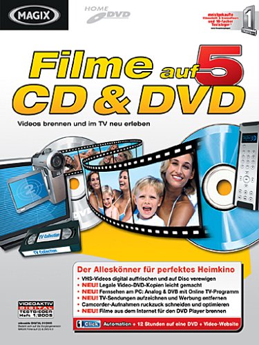 MP3 Player: MAGIX Filme auf CD & DVD 5.0