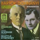 Dohnányi: Konzertstück/Bartok: Concerto for Orchestra