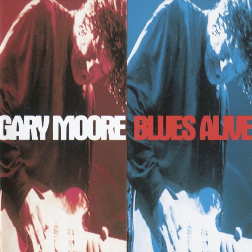 Blues Alive by Gary Moore album cover