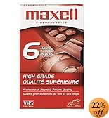 Maxell HGX T-120 VHS Tape.