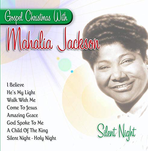 Gospel Christmas/Silent Night by Mahalia Jackson album cover