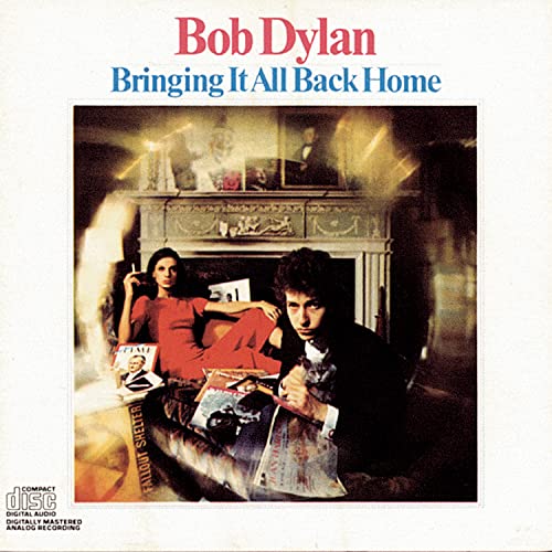 Bringing It All Back Home by Bob Dylan album cover