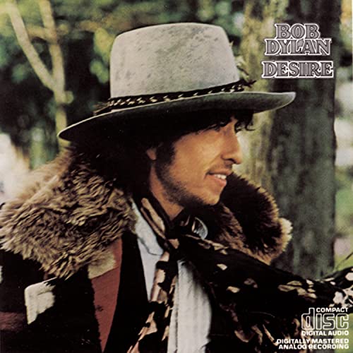 Desire by Bob Dylan album cover