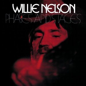 Phases and Stages by Willie Nelson album cover