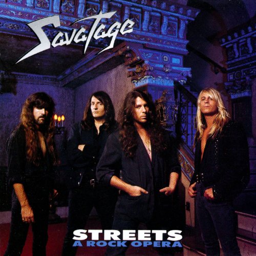 Streets: A Rock Opera by Savatage album cover