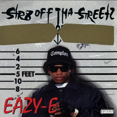 Str8 off tha Streetz of Muthaphu**in Compton by Eazy-E album cover