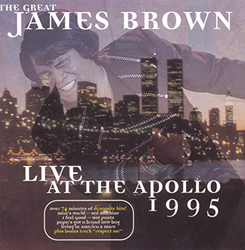 Live at the Apollo 1995 by James Brown album cover