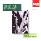 DEBUT ~ Adelphi Saxophone Quartet ~ Simply Four Saxophones by by Jean-Philippe Rameau, George Frideric Handel, Astor Piazzolla
