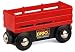 BRIO 33651 Wooden Railway System: Red Cattle Wagon