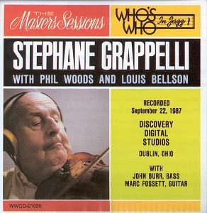 Stephane Grappelli with Phil Woods and Louis Bellson