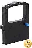 Okidata Black Nylon Ribbon for Microline 320/321 Printers (5/6