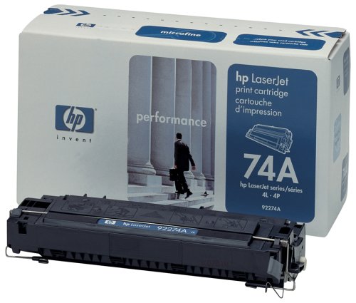 Heimkinosysteme: Hewlett Packard 92274A Toner, schwarz (ca. 3000 Seiten bei 5% Deckung)