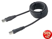 Belkin F3U133-06 Pro Series Hi-Speed USB Cable (Six-Feet)