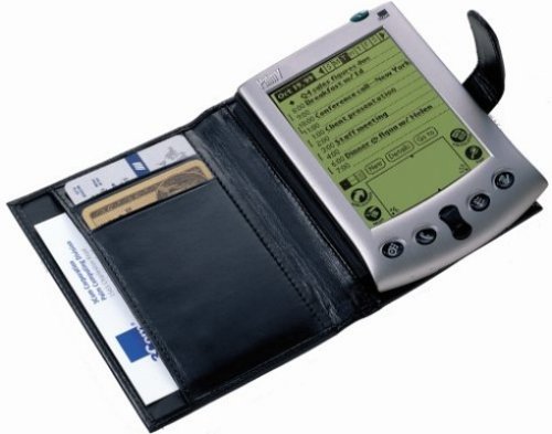Projektoren: Palm schmales Leder-Etui f�r Palm V / Vx schwarz