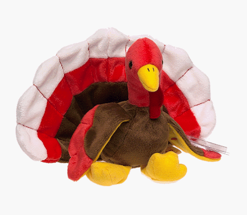 TY Beanie Baby - Gobbles the Turkey