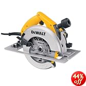 DEWALT DW364 7-1/4-Inch Heavy Duty Circular Saw with Electric Brake and Rear Pivot Depth of Cut Adjustment