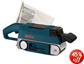 Bosch 1274DVS 6.6 Amp 3-Inch by 21-Inch Variable Speed In-Line Belt Sander with Cloth Dust Bag