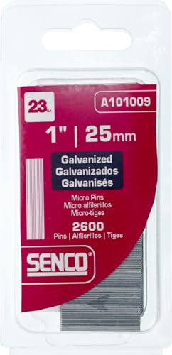 AccuSet A101009 1" 23 Gauge Galvanized Micro Pin.