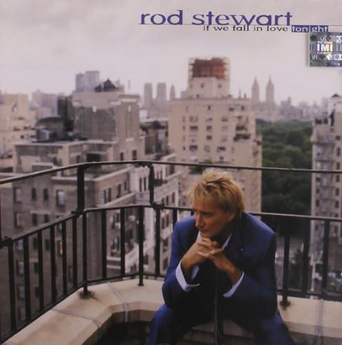 If We Fall in Love Tonight by Rod Stewart album cover