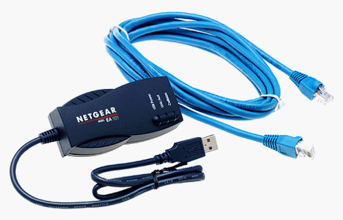 Notebooks: Netgear EA101GE NIC Eth. USB RJ45