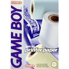 GAMEBOY PRINTER PAPAER GAME BOY by 