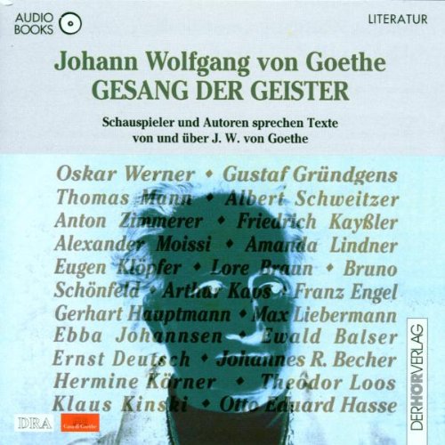 Johann Wolfgang von Goethe - Gesang der Geister - Zortam Music
