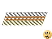 B & C Eagle A238X113R/22 Round Head 2-3/8-Inch by .113-Inch by 20 to 22 Degree Plastic Collated Ring Shank Framing Nail (500 per Box)