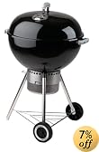 Weber 751001 22 1/2-Inch One-Touch Gold Charcoal Grill, Black