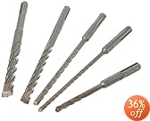 DeWalt DW5470 5-Piece Rock Carbide SDS Plus Hammer Bit Set