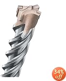 DEWALT DW5816 7/8-Inch x 16-Inch x 21-1/2-Inch 4-Cutter SDS Max Rotary Hammer Bit