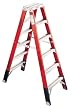 Werner T7406 6' Type 1AA 375 Pound Duty Rating Fiberglass Twin Ladder