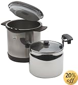 Zojirushi SNAE-B45 4.77 Quart Stainless Thermal Cooking Pot