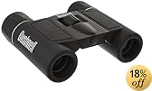 Bushnell Powerview 8x21 Compact Folding Roof Prism Binocular (Black)
