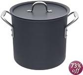 Calphalon Commercial Hard Anodized 12-Quart Stockpot with Lid