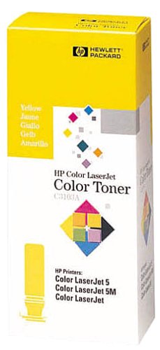 Heimkinosysteme: Hewlett Packard C3103A Tonerflasche, gelb (ca. 3000 Seiten bei 5% Deckung)