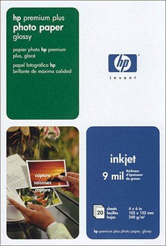 Heimkinosysteme: HP Papier Photo Semigloss A4 25BL 20 10x15(A6) Papier