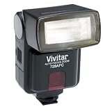 Vivitar 728AF AutoFocus Zoom Electronic Flash for Canon EOS Camera