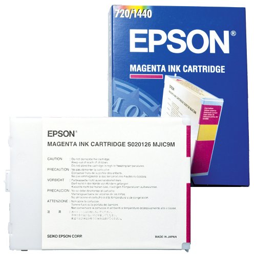 Drucker: Epson S020126 Tintenpatrone Magenta f�r Stylus Color 3000/ Pro 5000