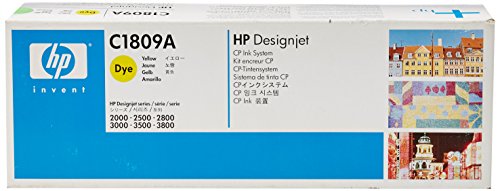 Heimkinosysteme: Hewlett Packard C1809A Tintensystem, gelbTintenpatrone