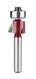 Porter-Cable 43277PC Combination Flush and Bevel Trimming Router Bit, 1/4" Shank, Carbide-Tipped