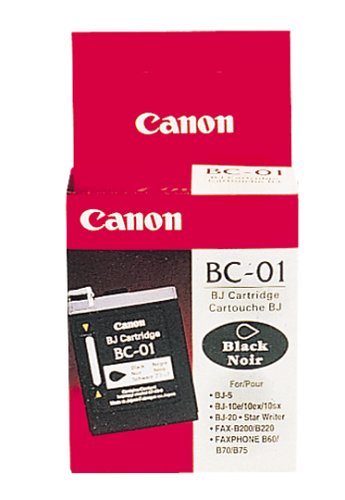 Camcorder: Canon BC-01 BJ-10/20 schwarz Tintenpatrone Druckerpatrone