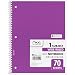 Great Price on Mead Spiral 1-Subject Wide-Ruled Notebooks