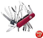 Victorinox Swiss Army Swiss Champ Pocket Knife (Red)