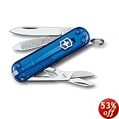 Victorinox Swiss Army Classic SD Pocket Knife (Translucent Sapphire)