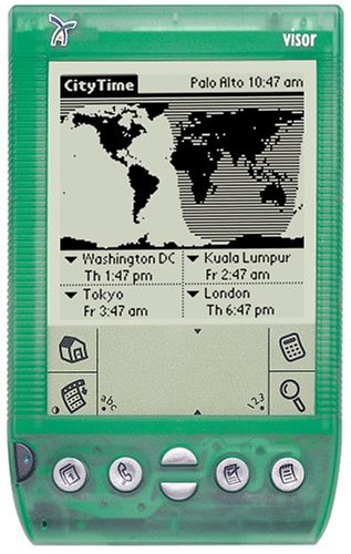 Heimkinosysteme: Handspring Visor Deluxe Handheld green