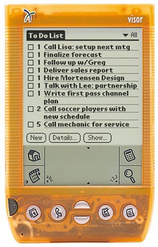 Heimkinosysteme: Handspring Visor Deluxe Handheld orange