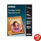 Epson S041141 Letter Size Glossy Photo Paper (20 Sheets)