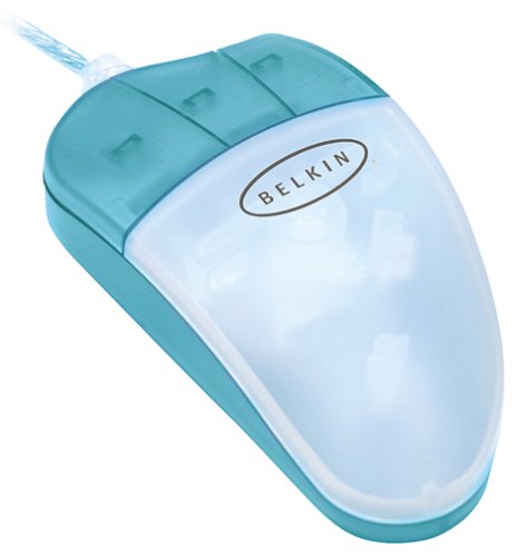 Kamerazubeh&ouml;r: Belkin Maus Classic iMac Maus USB 3 Tasten blau blau