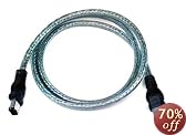 Belkin F3N402-03-ICE 4-Pin to 4-Pin FireWire Cable (3-Feet)
